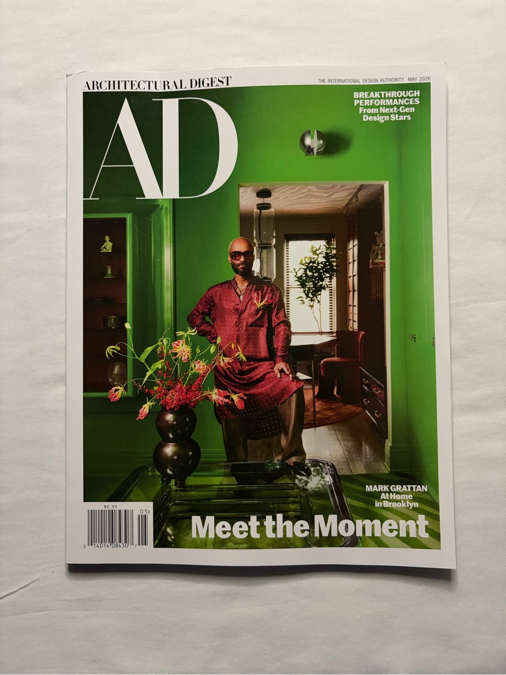 Architectural Digest Mark Grattan “Meet the Moment” Issue May 2026 Magazine